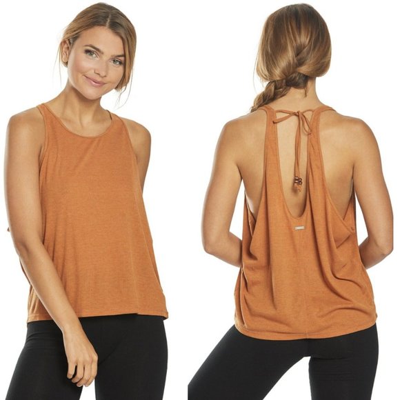 Prana Tops - !FINAL CHANCE! PrAna Arbor Orange Yoga Tank